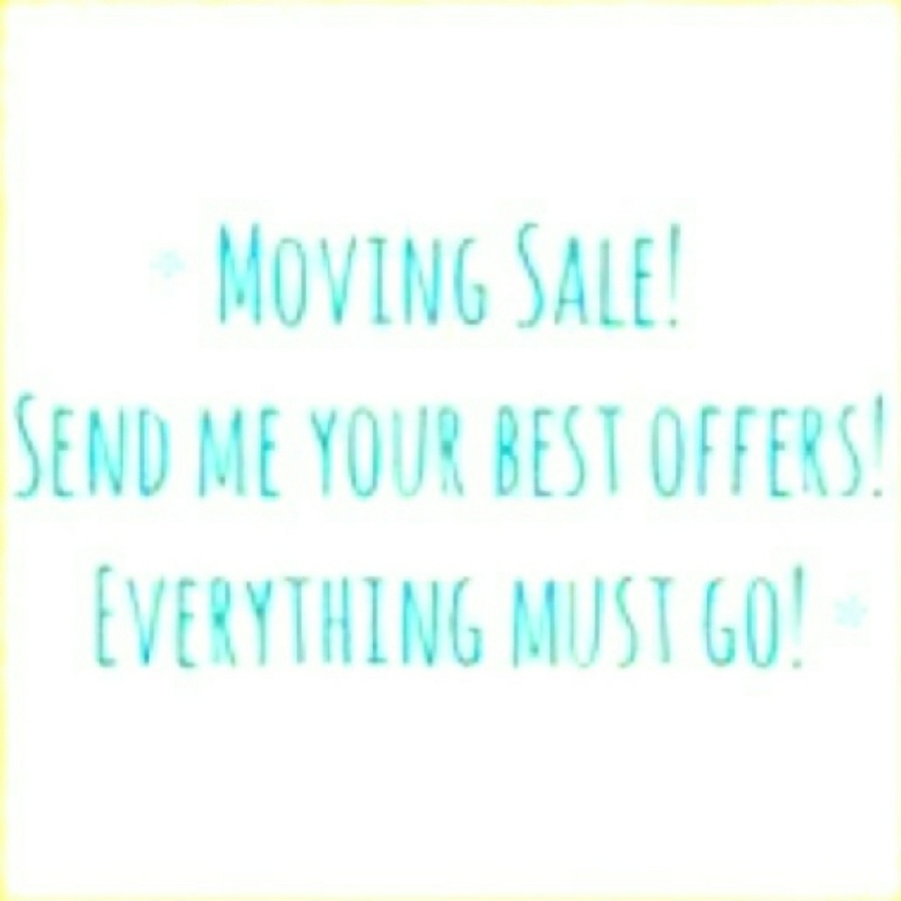 Everything must go!